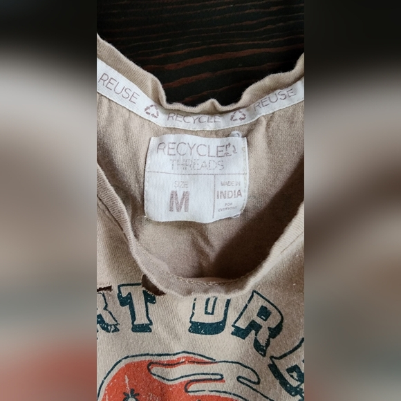 Recycled Threads Beige Graphic Tank - Picture 3 of 5